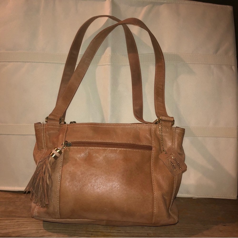 Genuine Leather Brown Purse